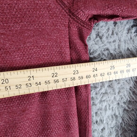 PX Shirt Mens XXL Burgundy Red Long Sleeve Pullover Button Henley *NWT* - Picture 6 of 10